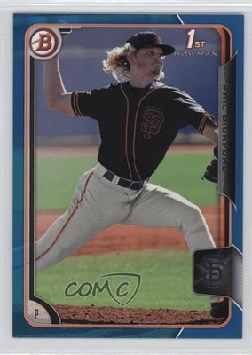 2015 Bowman Draft Blue 60/150 Phil Bickford #129 4n0