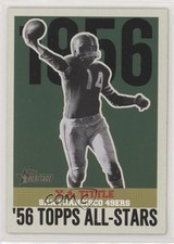 2001 Topps Heritage '56 Topps All-Stars YA Tittle #HA-YT HOF 0c4