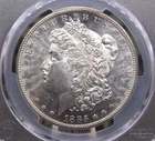 1885 "S" Morgan SILVER Dollar $1 PCGS MS61 #336 Uncirculated Unc ECC&C, Inc.