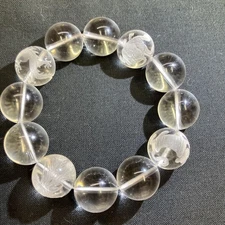 Four-Divine Crystal Bracelet, Blue Dragon, Suzaku, White Tiger, Genbu Large Brac