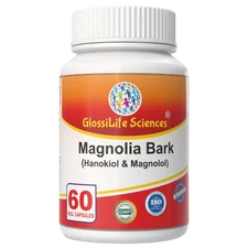 Honokiol & Magnolol Magnolia Bark 10:1  Extract Capsules Reduce anxiety