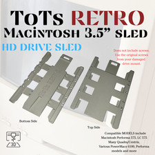 Apple Macintosh 3.5 Drive sled for Hard Drive 3d Printed