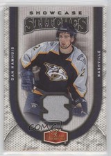 2006-07 Flair Showcase Showcase Stitches Dan Hamhuis #SS-DH 2d8