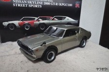 Kyosho Nissan Skyline 2000GT R (KPGC110) STREET SPORTS 1 18 Mini Car Kenmeri