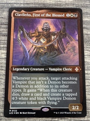 Clavileno, First of the Blessed (Display Commander) - Thick Stock M Commander: T