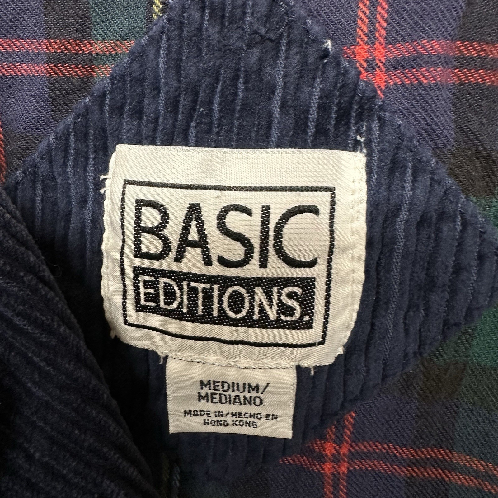 Vintage Basic Editions Jacket Womens Medium Blue … - image 4