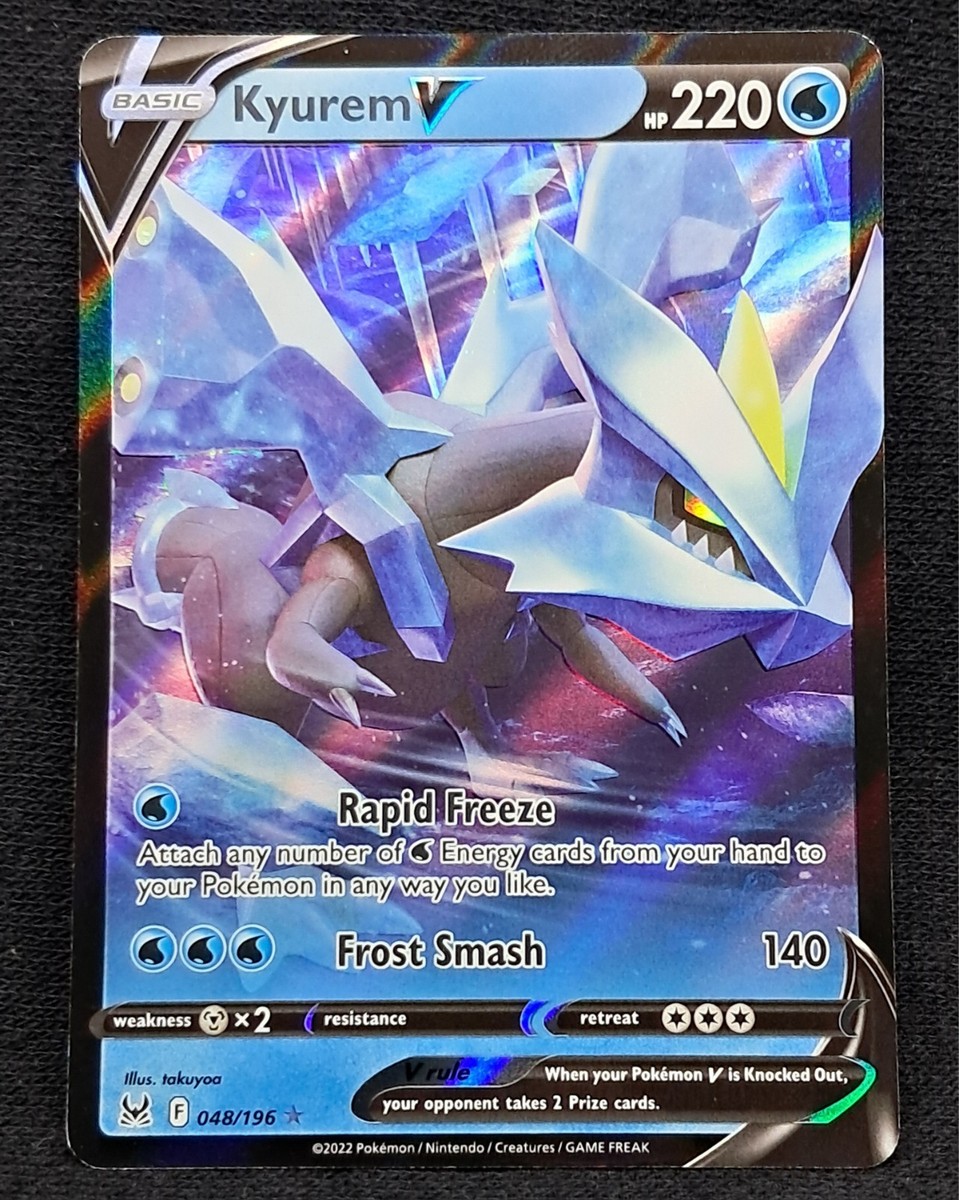 Kyurem V - 048/196 - Ultra Rare - SWSH Lost Origins - Pokemon Card