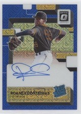 2022 Panini Donruss Optic Blue Mojo Prizm 50/99 Roansy Contreras Auto 10dw