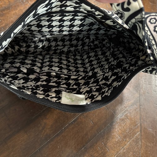 Vera Bradley Glenna Midnight Paisley Pattern Small Satchel Purse Shoulder Bag - Picture 3 of 4