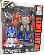 Transformers Titans Return Powermaster Optimus Prime & Autobot Apex -See Note