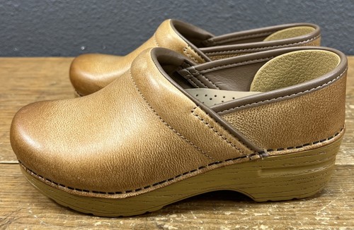Dansko Professional Women's Shoes - Honey Distressed Leather, Size 35 /US 4.5-5 - Imagen 10 de 12