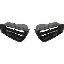 For 2002-2003 Front Grille Matte Mitsubishi Galant Left Right Side Set Black 2