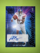 2022 Panini Luminance Plaxico Burress ILL-PLB Illuminated Ink Auto /99 Giants