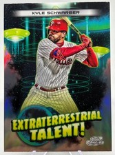 Kyke Schwarber - 2023 Topps Cosmic Chrome Extraterrestrial Talent #ET-17
