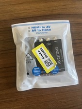 RCA to HDMI Converter Adapter AV 1080P For TV Audio Video Composite CVBS AV2HDMI