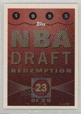 1995-96 Topps NBA Draft Travis Best (Expired Redemption) #23 1w3