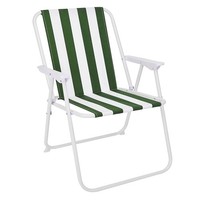 Campingstuhl Klappstuhl Anglerstuhl Regiestuhl Faltstuhl GrüN/Weiß Gestreift