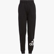 Size 5 - adidas Boys' Elastic Waistband Essential Fleece Joggers
