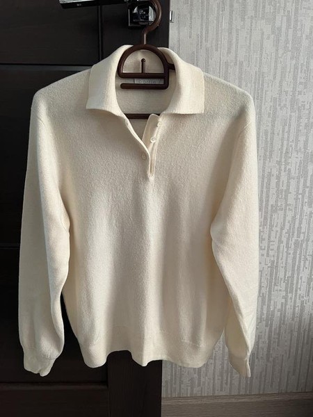 Women Barrie Sweater Beige Wool 36 / S / 44