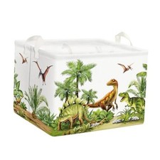 Large Dinosaur Kid Storage Basket Baby Laundry Hamper 40 30 30 cm Pterosaur