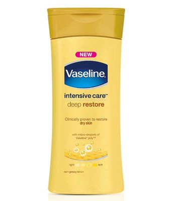 vaseline body lotion in winter