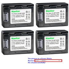 Kastar Replacement Battery for Samsung IA-BP105R Samsung HMX-F80BP HMX-F80SP