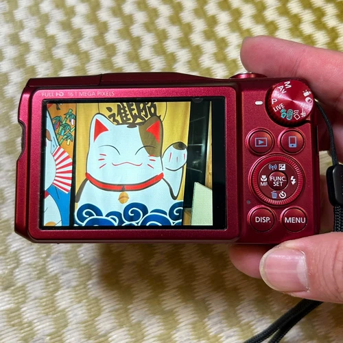 Canon Power Shot SX700 HS 30x Optical Zoom Lens Compact Digital Camera Red - Picture 8 of 10