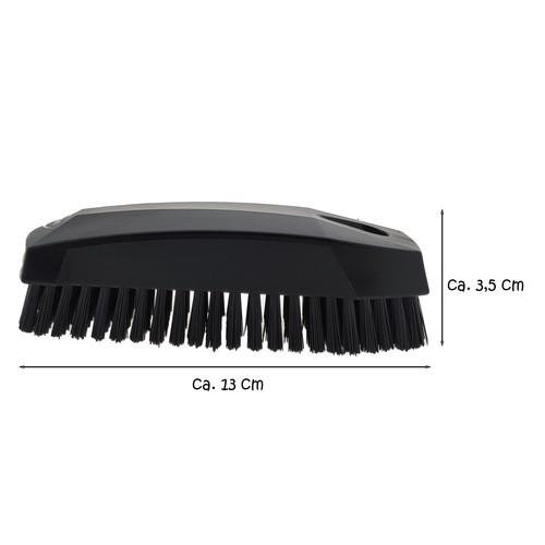 Handbürste / Nagelbürste S, 130 mm, Hart, Schwarz Handwaschbürste Waschbürste - Bild 4 von 4