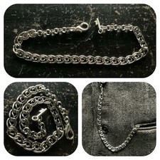 Double Coil Link Pocket Watch Chain