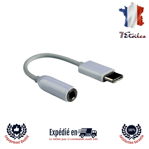 USB Type C To 3.5mm Casque Écouteurs Audio Jack Adaptateur Câble Femelle - Photo 11 sur 11