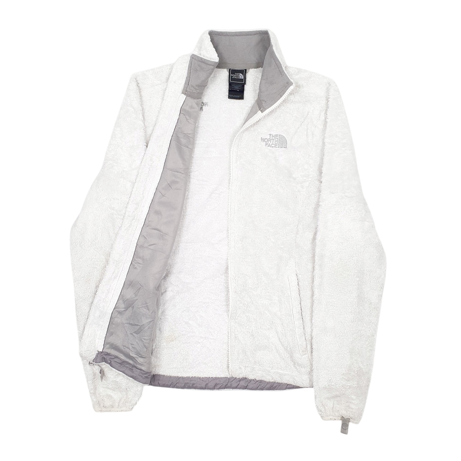 THE NOETH FACE Full Zip Polyester Fleece Jumper Womens S image 2