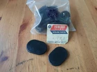 2pcs NOS Yamaha Cover Leg Shield Cap Black Genuine U7 E V50 V70 V75 V80 V90