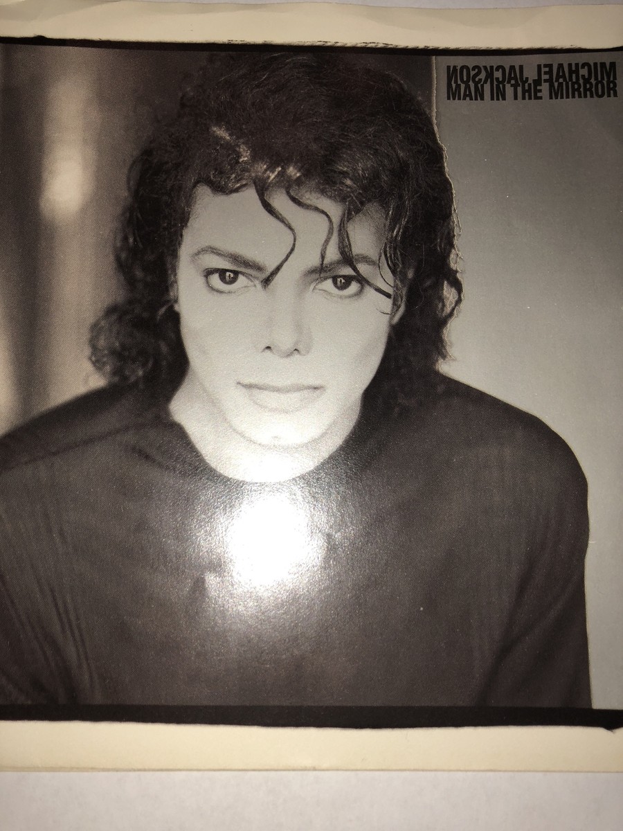 Michael Jackson Man In The Mirror レコード MICHAEL JACKSON Man In The Mirror EPIC 45 PICTURE SLEEVE ONLY | eBay