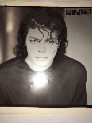 MICHAEL JACKSON Man In The Mirror EPIC 45 PICTURE SLEEVE ONLY | eBay