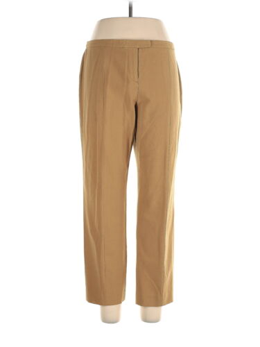 Isaac Mizrahi Women Brown Dress Pants 10