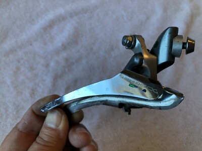 Dérailleur Avant Shimano 600 Tri-Color FD-6400 – Vintage Vélo De Route – Mécanique