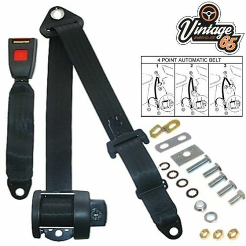 Produktbild von Securon 3-Point Racing Gurt In Blau – Mit Ankerplatten, Für Rennautos Und Rallye, Neu In Packung