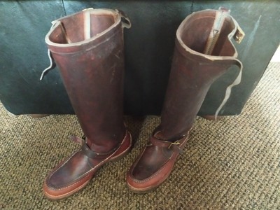 russell moccasin snake boots