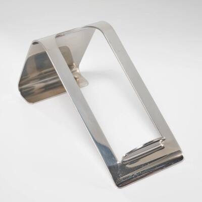 WMF Wine Bottle Holder Modernist Minimalist Stainless Steel Presentation Stand
