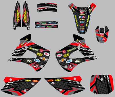Graphic Kit for 1998-2013 Kawasaki KX85 KX100 KX 85 100 UFO RESTYLE ...