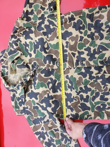 Vintage Saftbak Duck Camo Jacket & Hunting Pants Outdoorsman Saf-T-Bak USA Large - Picture 5 of 7