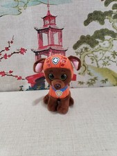 TY Beanie Boos Paw Patrol Zuma 7" Plush Puppy Dog