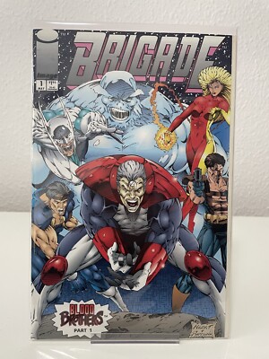 BRIGADE Vol.2 #2 image Comics US Comic Heft Guter Zustand bagged and Boarded