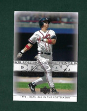 2002 Upper Deck Honor Roll Dream Moments #44 Chipper Jones Atlanta Braves