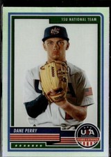 2023 Panini USA Baseball Stars & Stripes #37 Dane Perry Silver