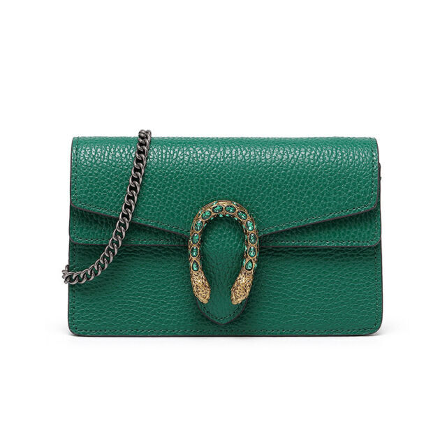 Gucci Dionysus GG Crossbody Mini Green Leather for sale online | eBay
