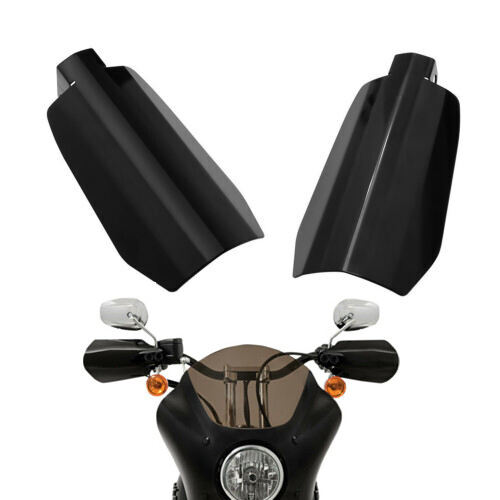 Motorcycle Custom Glossy Black Hand Guards For Harley Davidson