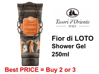 Dush Gel  TESORI d'Oriente  250ml Fior di Loto Shower Gel Italienisches