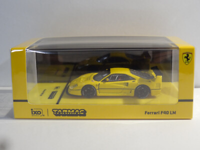 Tarmac Works x iXO Models - Ferrari F40 LM YELLOW HOBBY64