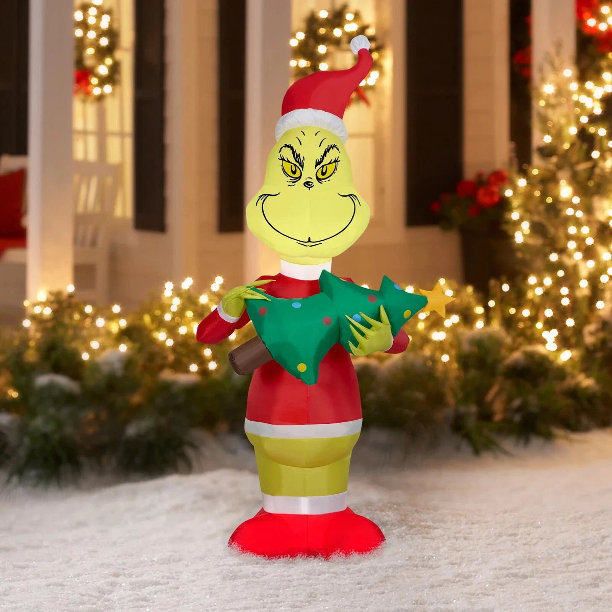 The Grinch AIRBLOWN INFLATABLE Christmas Yard Decor Grinch w